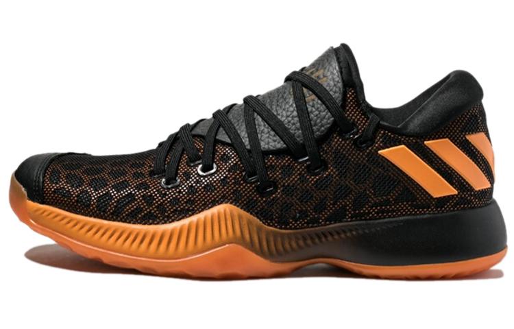 

Adidas Harden B/E Textile, Synthetic Leather Breathable Low top Basketball Shoes Men s Black Orange CG4193 41⅓