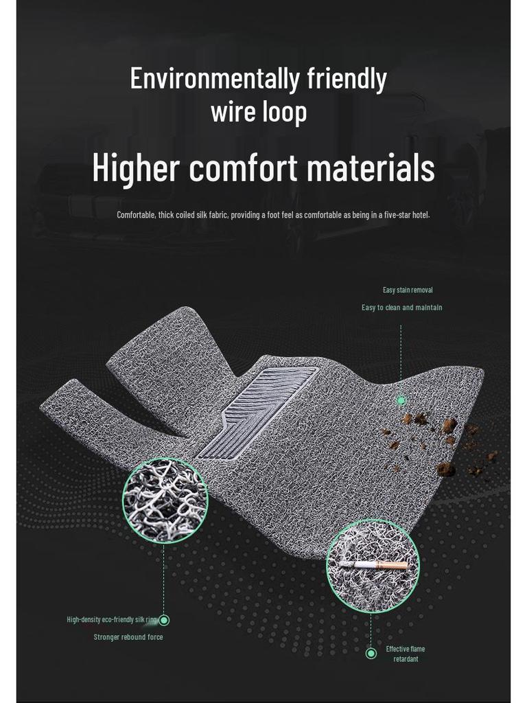 Non-Slip, Wear-Resistant Floor Mats for Hyundai Sonata (7th-11th Gen)