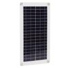 Solar Panel Fan Kit with 30A Controller Polysilicon 10W 18V Portable Solar Panel Powered Fan
