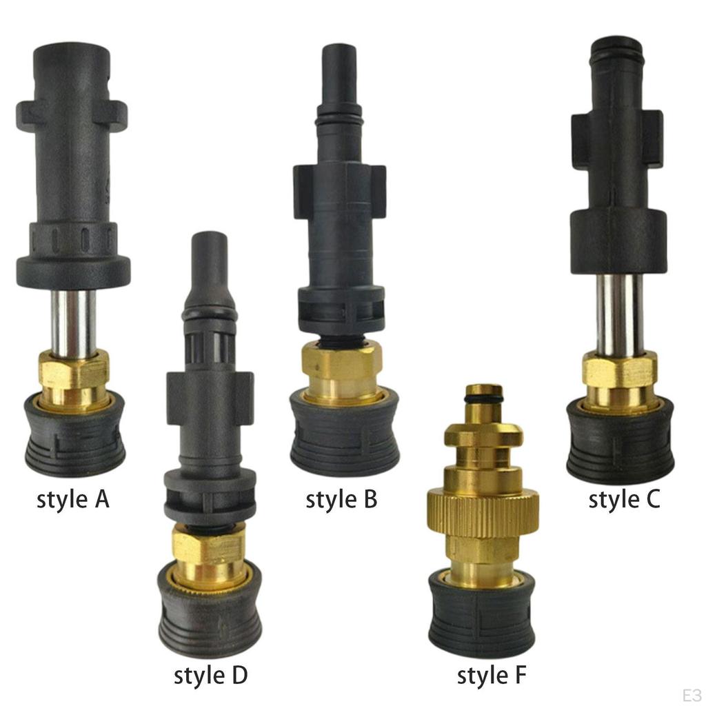 1/4 Adaptér rychlého konektoru pro vysokotlakou myčku, pěnový postřikovač Sestava Čištění vozidla
