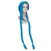 Lol Jinx Cosplay Wig With Breathable Hightemperature Silk For Anime Fans