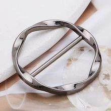 3/5/6PCS Waist Button Dcarf Clip T-Shirt Shortening Artifact Clip Versatile Hem Knot Buckle Multifunctional Clothing Decoration