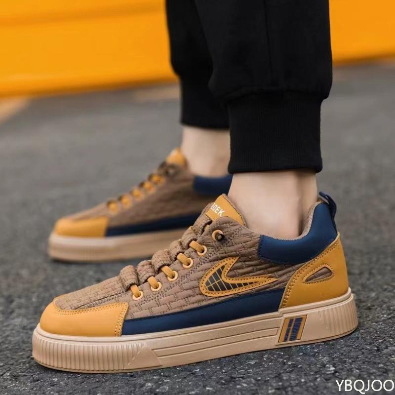 Men's Spring Autumn Fashion Versatile Sports Trendy Board Shoes  Daily Casual Comfortable Soft Bottom Low Top Men's Shoes