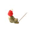 Zen-Style Cat Incense Holder: Ceramic Ornament for Home, Tea Table, Agarwood & Sandalwood Incense