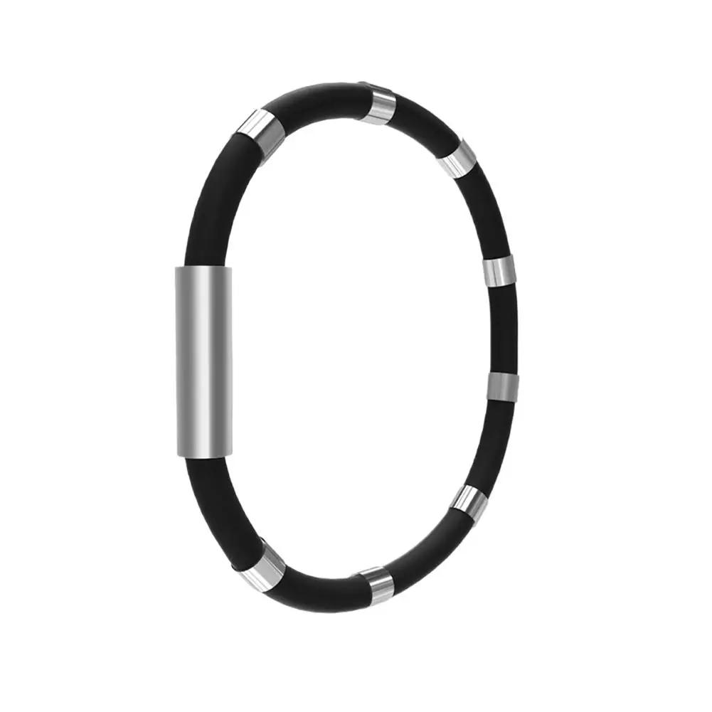 Car Wireless Static Elimination Wristband Human Body Wristband Anti-static Electrostatic Car Silicone Antistatic Bracelet M K6U6