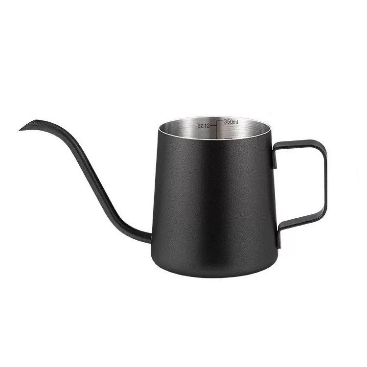 304 Stainless Steel Outdoor Pour-Over Coffee Pot with Long Spout