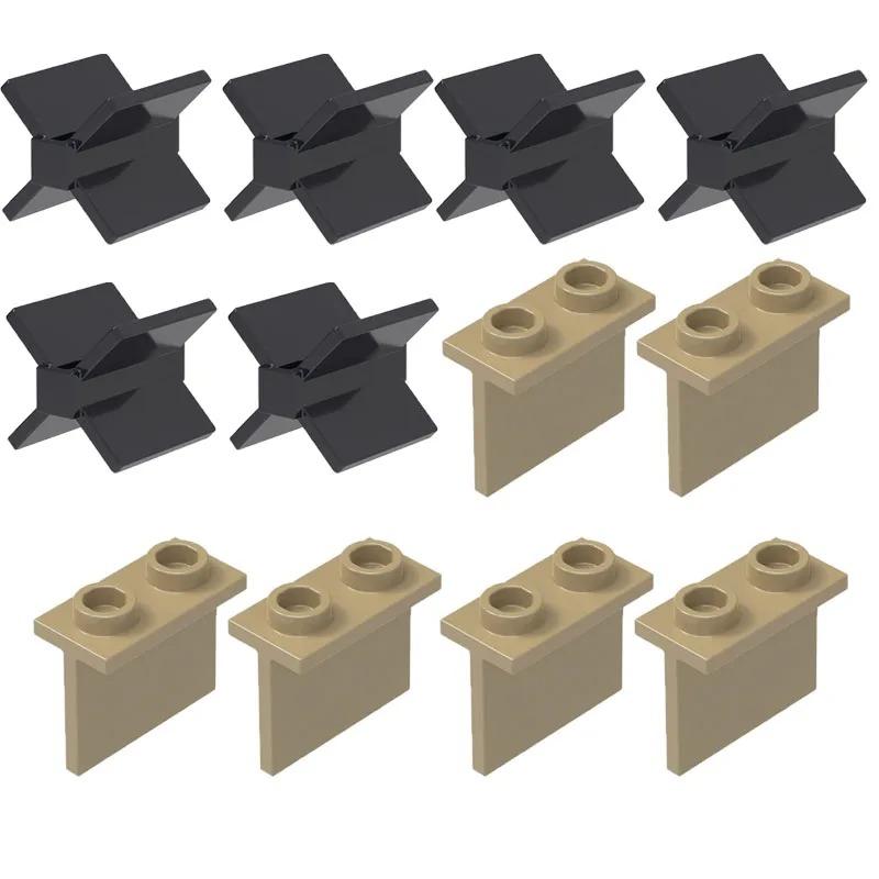 MOC Compatible Military Character Building Blocks Accessories Missile Models Fighter Jet Assembly Children's Toy Mini Brick Gift