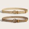 Unique Textured Braiding Belt For Casual Outfits And Photoshoots 110CM Length Fit Most Body Types