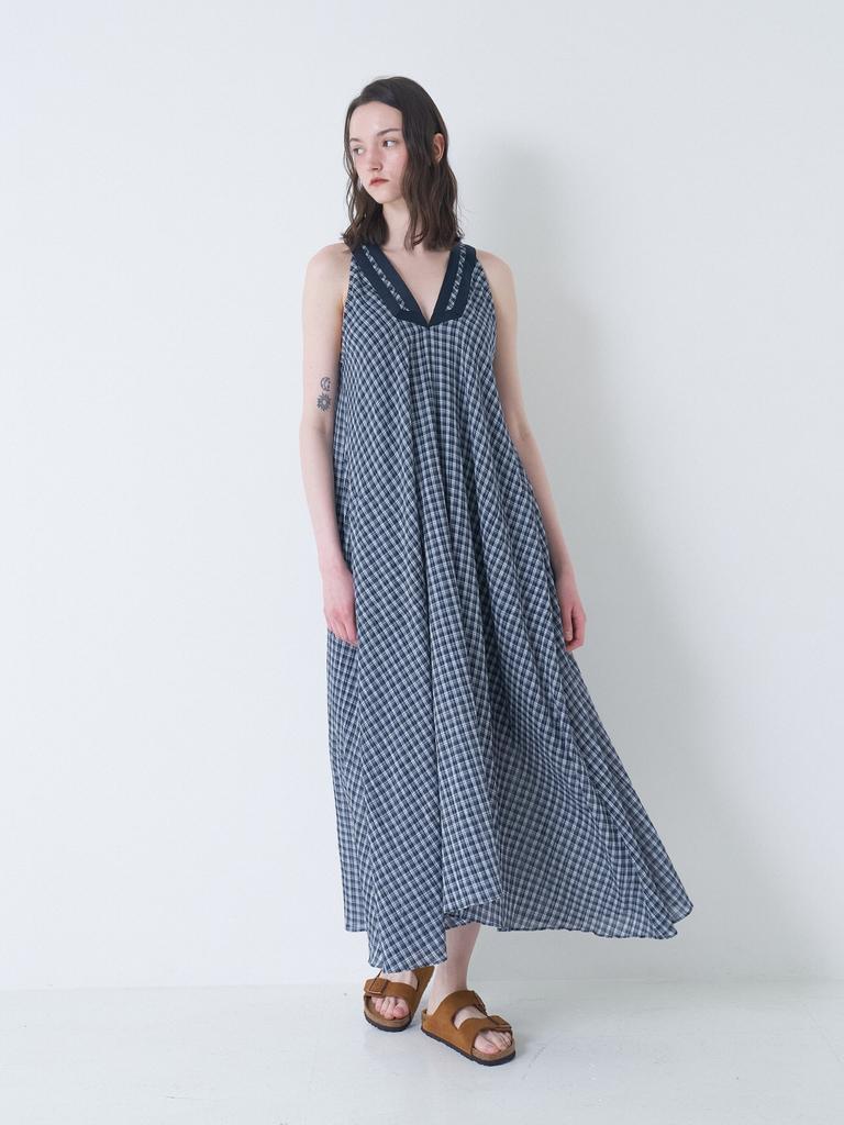Cote 28-1 Flow Check Dress