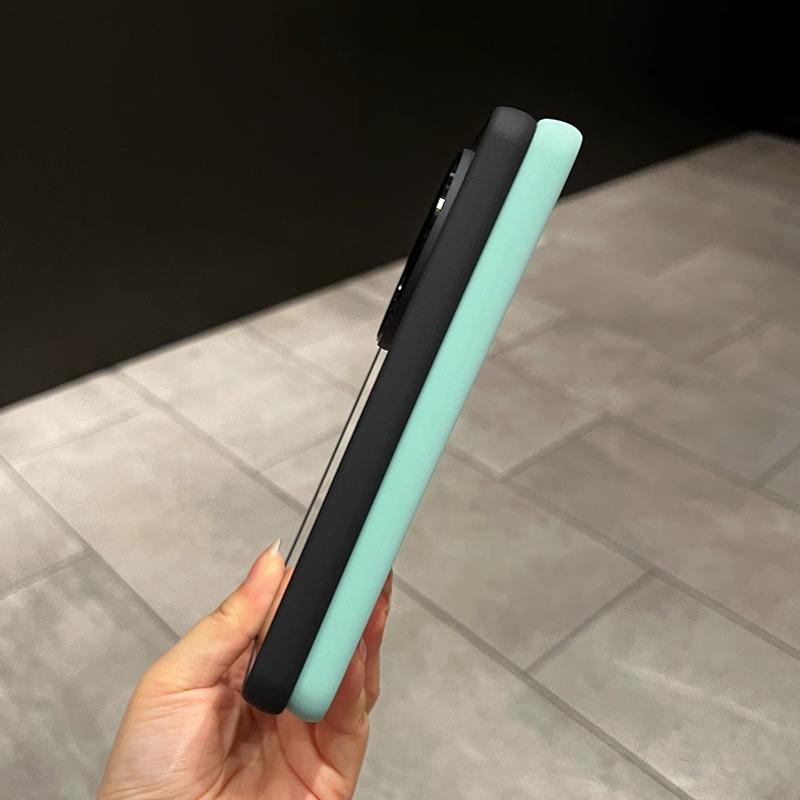 Magnetic Metal Large Hole Lens Suitable for Huawei Mate70pro Mobile Phone Case Mate60 New Transparent Protective Case