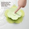 1PCS Sakura Shape Push-type Water Drain Floor Drain Anti-insect Sealing Cover Silicone Pad Sewer Plug Anti-odor Bathroom Kitchen Sink Deodorizer