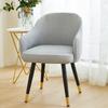 1/2/4/6pcs Chenille Fabric Chair Cover Elastic High Arm Chair Covers Seat Case Dining Room Armchair Protector for Office Wedding