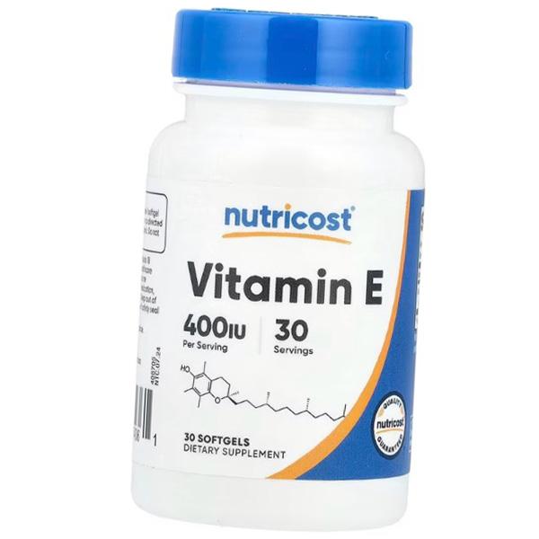 

Vitamin E, Alpha Tocopheryl Acetate, Vitamin E 400, Nutricost (36647003) 30softgels