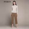 PORTS Women's Knitted Turtleneck Sweater