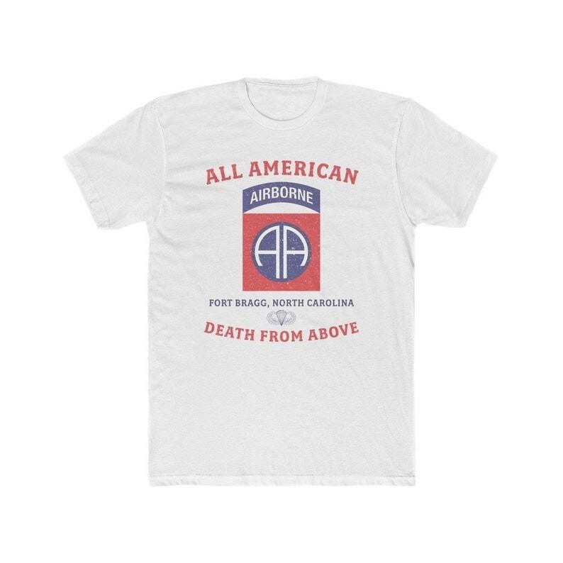 82nd Airborne Division Vintage Retro Style Gift Unisex All Size Unisex T-Shirt XXXL