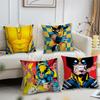Movie Wolverine X-Men Cool Cushion Cover Living Room Headboard Bedroom Office Cushion Cushion Sofa Nap Time Pillow Case