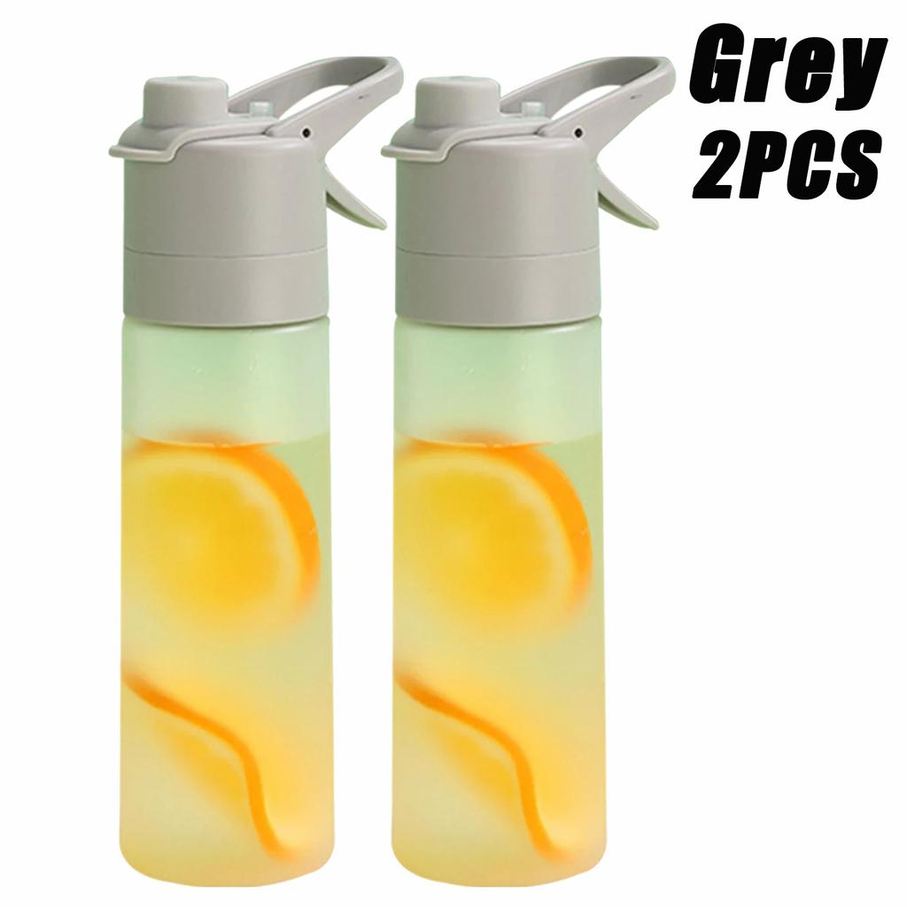 1-8PCS Spacious Outdoor Use Portable Handy Cup Straw Mist Water Bottle Running Exercise Outdoor Use Athletic Drinking Water Bottle