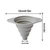 Funnels for Kitchen Use Foldable Wide Mouth Filler Silicone Funnels for Kitchen Use Filling Bottle Canning Water Powder Transfer
