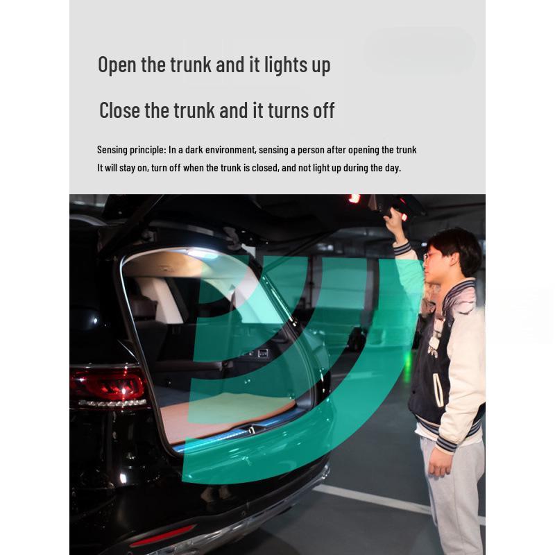 Automatic Car Trunk and Tailgate Light for Interior Reading