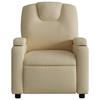 VidaXL Fauteuil Inclinable, Chaise de Relaxation avec Dossier, Siège avec Accoudoirs Rembourrés Salle de Séjour, Moderne, 372374
