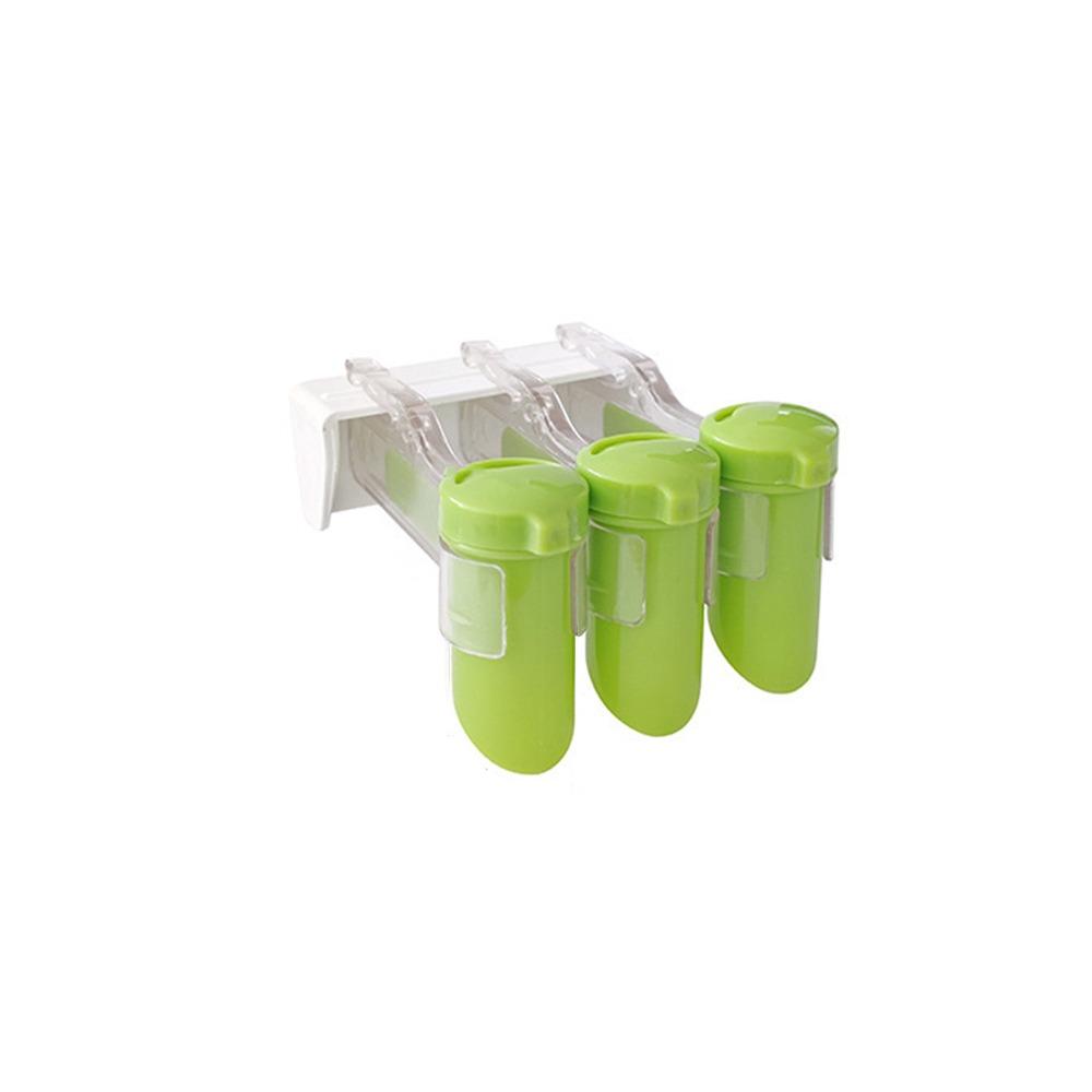 

Green Spice Bag Holder Plastic Storage Rack Durable Kitchen Spice Organizer Rack Kitchen 1-S
