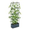Garden Plant Cultivation Tower Vertical Growing Container Rectangular Climbing Vine Planting Box Tomato Cage With Trellis