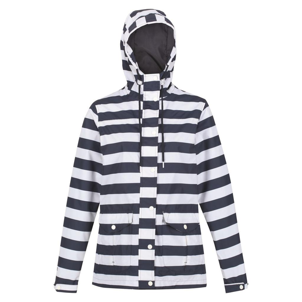 Regatta Womens/Ladies Bayarma Striped Lightweight Waterproof Jacket