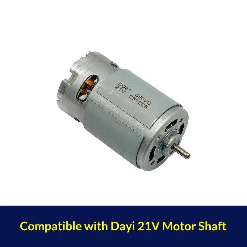 21V RS550  Drill Motor High Torque  Motor for Power Tools Cordless Electric Drill Accessories