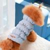 D-ring Vest Dog Winter Clothes Warm Coat Cat Costumes Pet Warm Jacket  Chihuahua French Bulldog