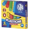 Round Plasticine for Children, 6 Colors
