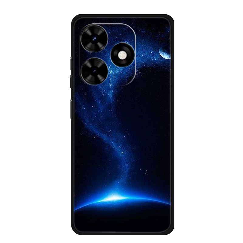 Case For Tecno Spark Go 2024 Animals Painted TPU Silicone Soft Phone Cover for Spark Go2024 BG6 Protector Wolf Shockproof Para