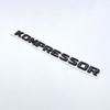 FÜR Mercedes Benz Kompressor Emblem Hinten Kofferraum Abzeichen Schriftzug Chrom Schwarz Logo Aufkleber CLK SLK SL CLS ML ABCSR Klasse