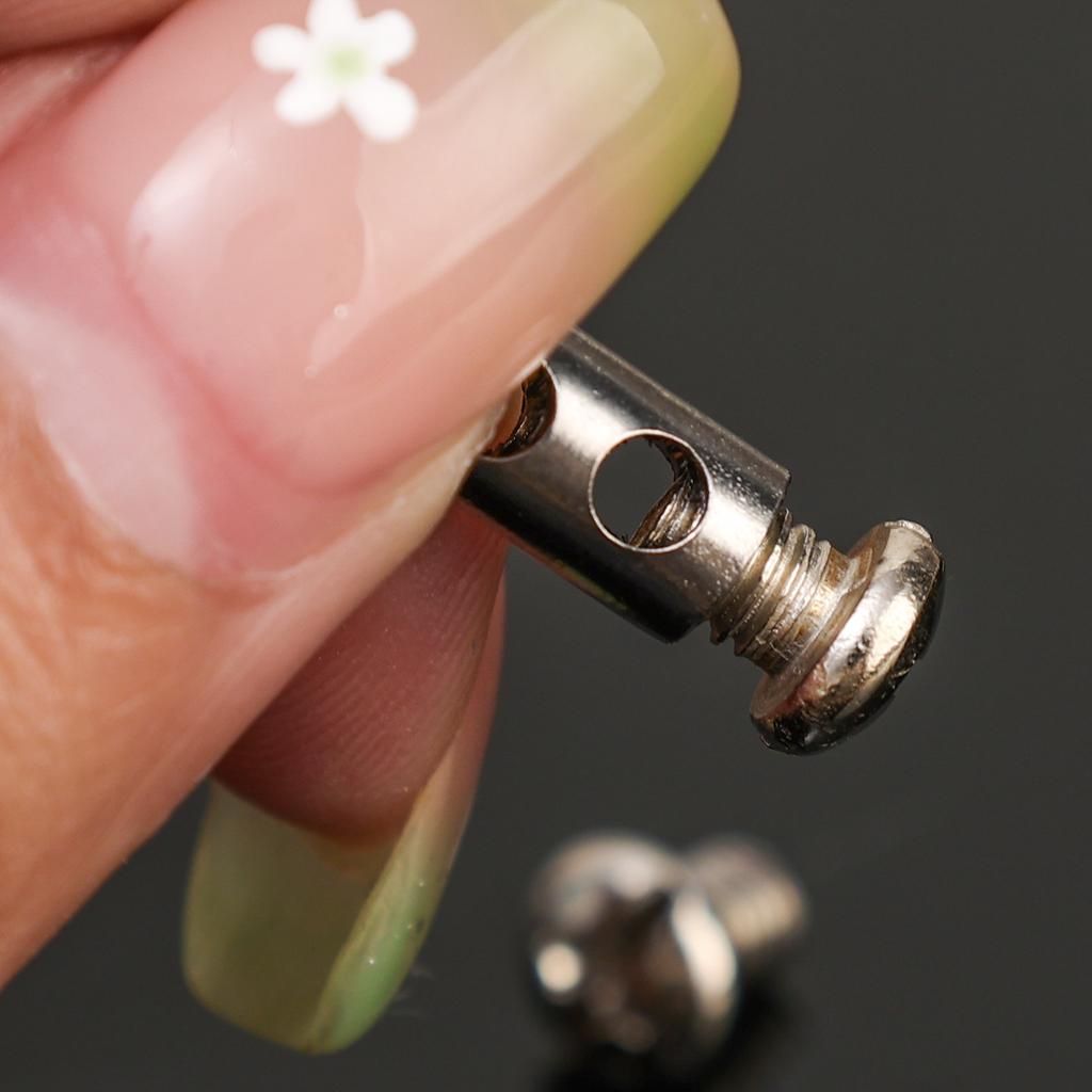 10/120pcs Stainless Steel Wire Rope Cable Clamp Waterproof Metal Copper Fixed Clips Cable Crimp Ring Sling Fastener Accessories