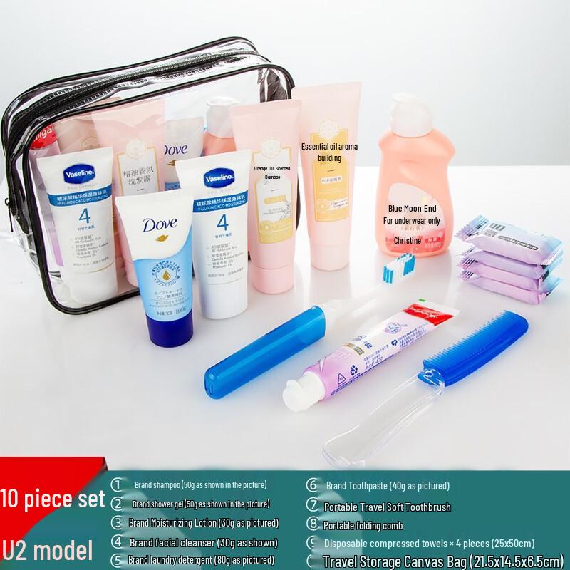 

Junpeng Travel Toiletries Organizer Bag Set