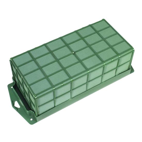 Floral Foam Cage Flower Cage Holder with Foam for Alive/Artificial Flowers Arrangement Wet Floral Foam Blocks for Wedding Birthdays Home Decor