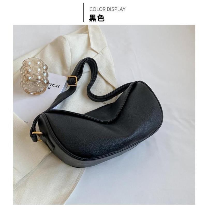 Niche fashion versatile underarm small bag women's new trendy and popular messenger dumpling bag