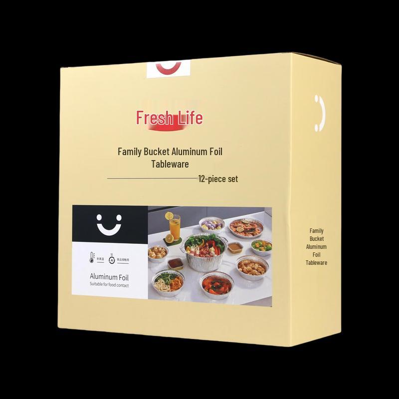 

Fresh Life Reusable Aluminum Foil Baking & Roasting Pans (36-Pack)