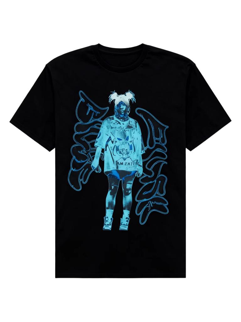 Billie Eilish Star Printed Casual Fashion Summer Tshirt for Men and Women Loose Streetwear Pure Cotton Tshirt Unisex