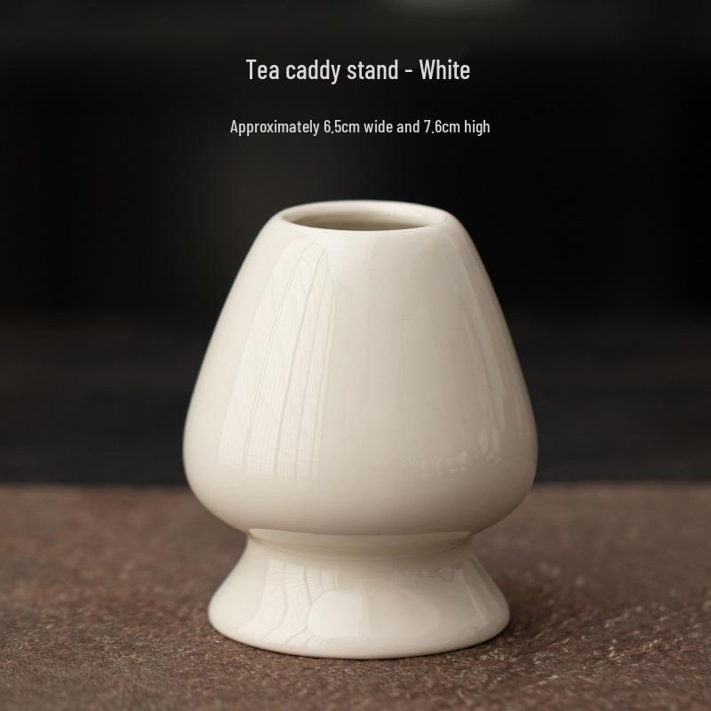 Japanese Ceramic Matcha Whisk Stand - Song Dynasty Tea Ceremony Accessory