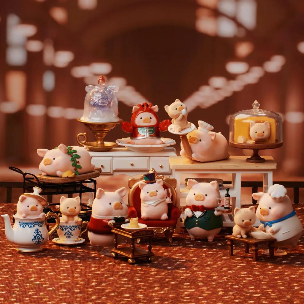Lulu the Piggy Pigshiren Restaurant Series Blind Box TOYZERO+ (8 pieces)