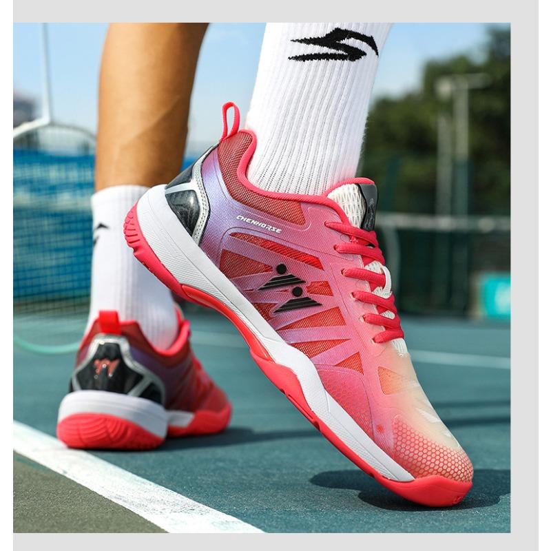 New Men's and Women's Badminton Shoes Casual and Comfortable Cushioning Rebound Light and Breathable Sports Shoes