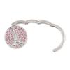 Rhinestone Eiffel Folding Purse Bag Hanger Handbag Hook Holder Safer