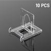 Acrylic Display Holder Transparent Triangle Commemorative Coin Small Photo fram Card Holder Rack Phone Stand Home Decor