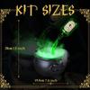 Halloween Black Wizard Bowl Magic Float Bottle and Diffuser Indoor Home Bar Magic Party Horror Ghost Props Halloween Decoration