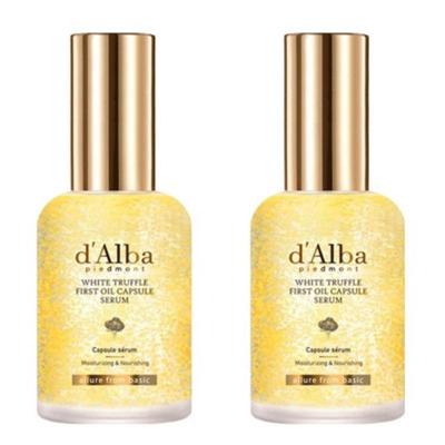 d’Alba White Truffle First Oil Capsule Serum 50ml X 2P Set