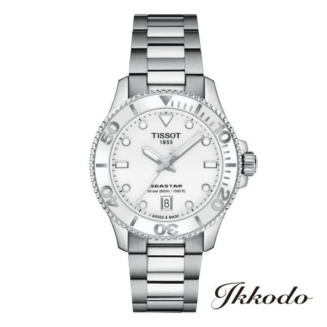 

Bonus Store +10% Products eligible for purchase benefits TISSOT SEASTAR 1000 Seastar Quartz 36mm 30 ATM water resistant wristwatch Genuine