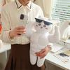 Soft Plush Toy PP Cotton Filling Cartoon Muscle Doll Gingerbread Design Plush Stuffed Toy Holiday Home Decoration