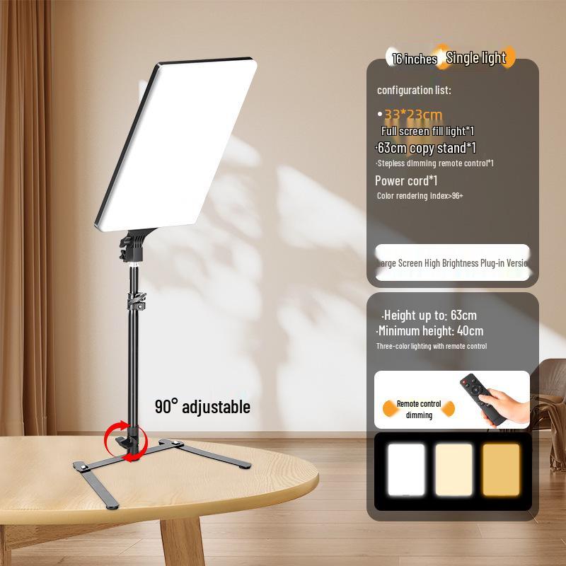 Pro Stream & Fotografie LED-Softlicht für Indoor-Videos & Beauty-Aufnahmen