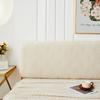 Solid Color Super Soft Bed Head Cover All-inclusive Stretch Headboard Cover Jacquard Bed Back Dust Protector Covers Bedroom