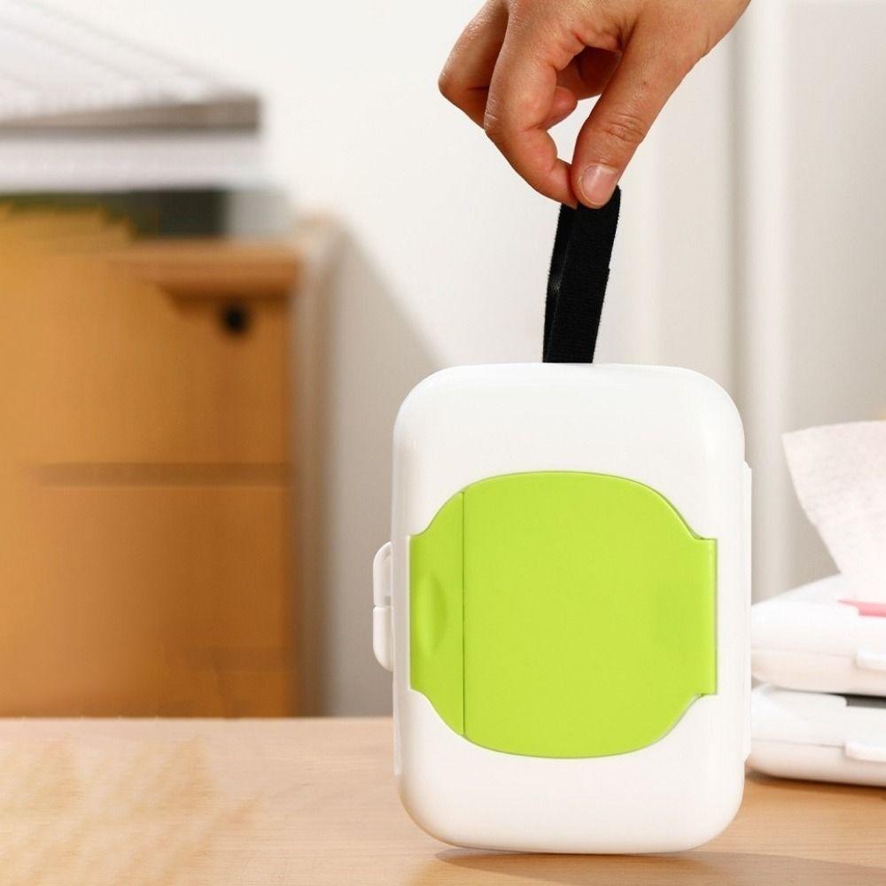 Refillable Wipes Dispensers Sealed Baby Wipe Box Wipes Storage Box Wet Wipe Case for Home